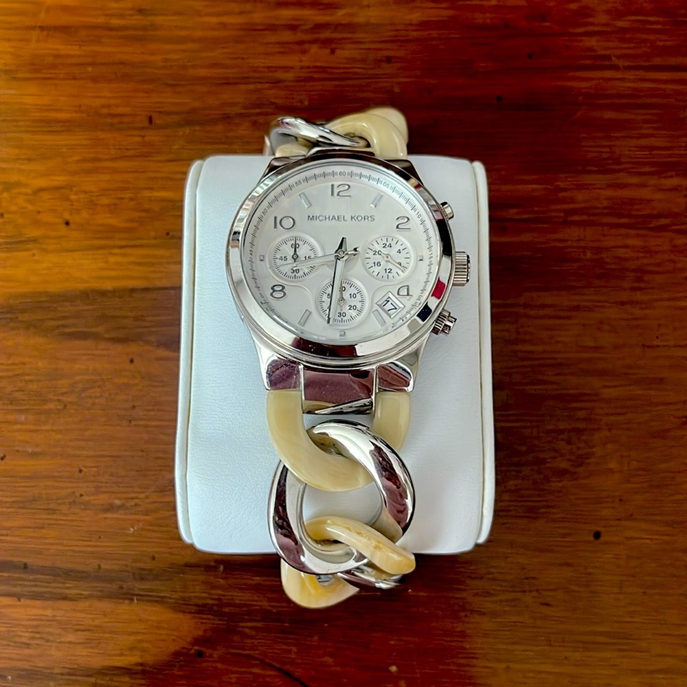Michael Kors Runway Chain Link Watch